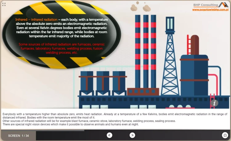 Occupational health and safety course for managers and supervisors – e-learning