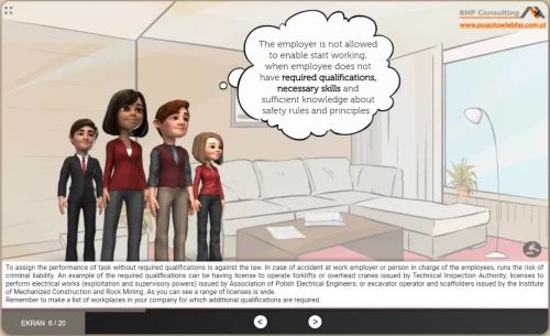 Periodic OHS training for employers and managers – online safety training course