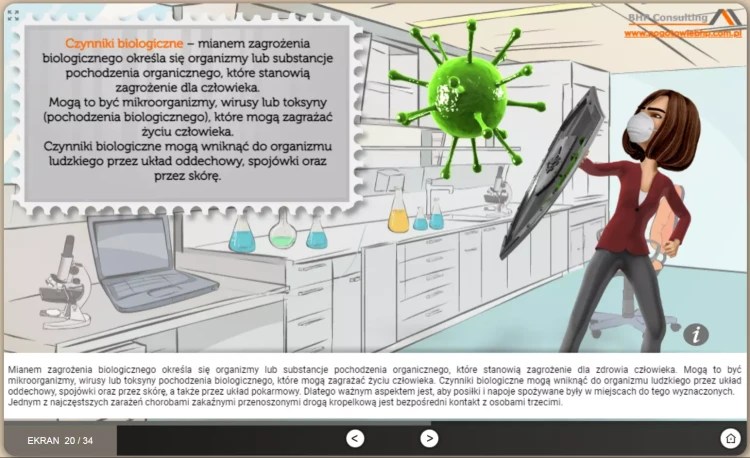 Szkolenie BHP online dla pracodawców i kadry kierowniczej w formie e-learningu