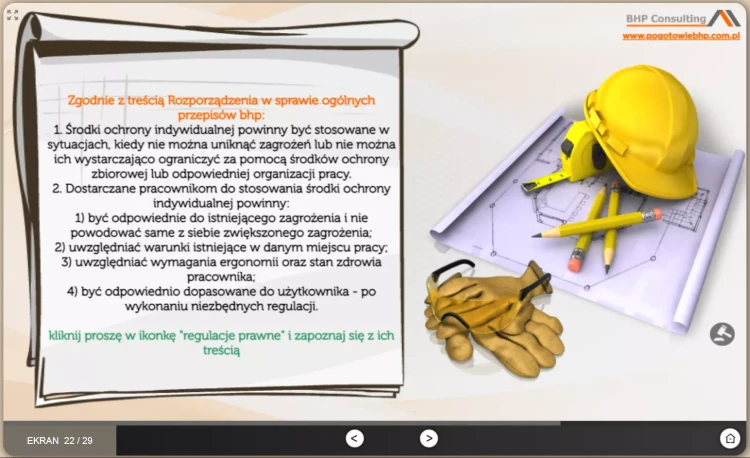 Szkolenie okresowe BHP dla kadry inżynieryjno-technicznej – kurs online