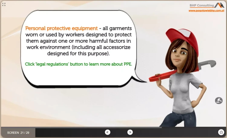 OHS refresher training for engineering and technical personnel – e-learning course