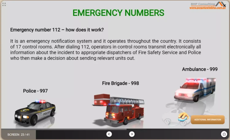 Road safety training for employees using company vehicles – workplace safety course