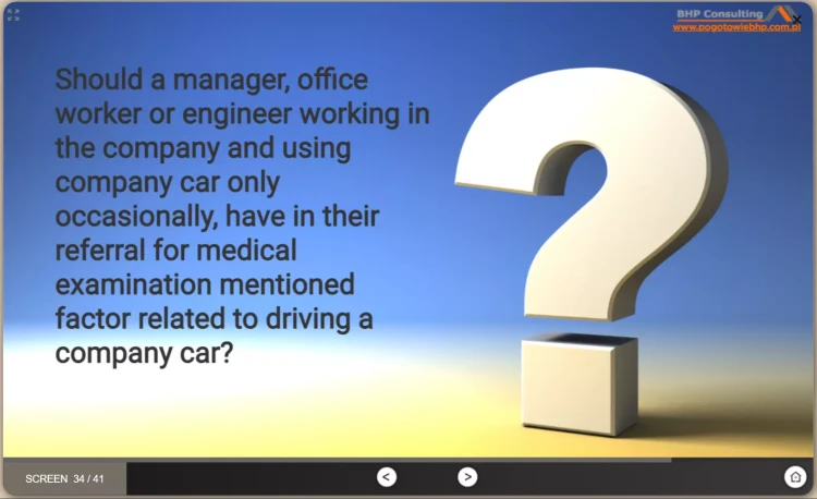 Safe driving training for employees – company vehicles and workplace transport safety