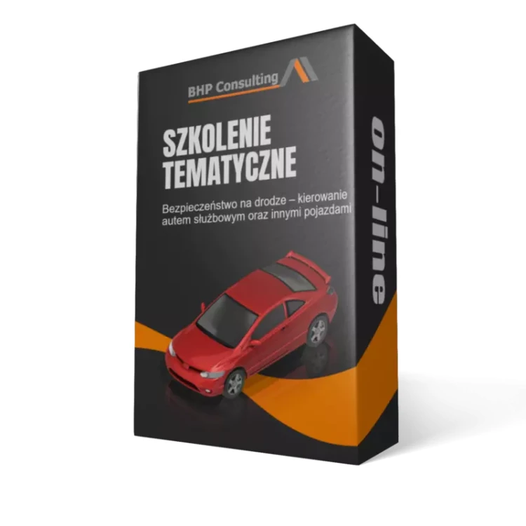 Bezpieczeństwo na drodze – szkolenie BHP dla pracowników kierujących pojazdami służbowymi e-learning