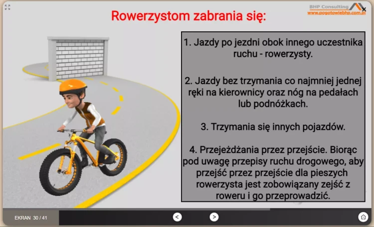 Kurs BHP online kierowanie pojazdami służbowymi – bezpieczeństwo pracy kierowcy