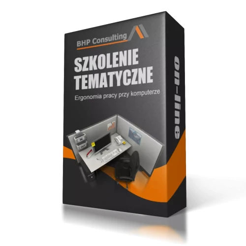 Ergonomia pracy przy komputerze – szkolenie BHP online dla pracowników biurowych e-learning