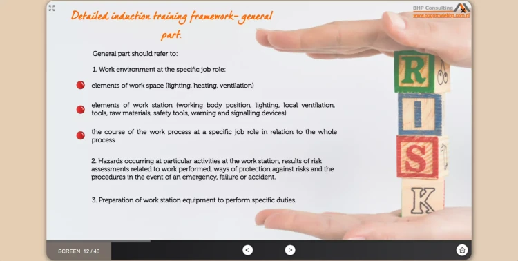 On-the-job training methods for employees – safety training e-learning