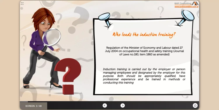 Health and safety training for supervisors – workplace instruction methods