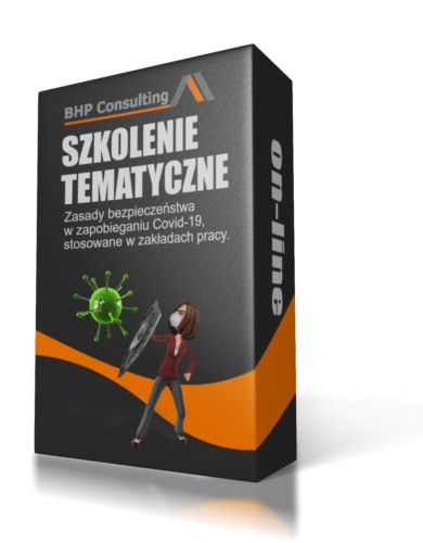 Zapobieganie COVID-19 w pracy – szkolenie BHP online e-learning dla pracowników