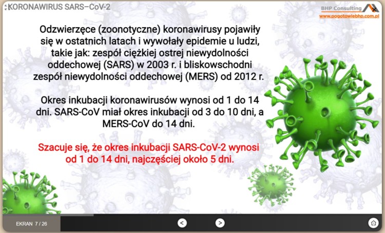 Szkolenie BHP higiena pracy i zapobieganie COVID-19 dla pracowników