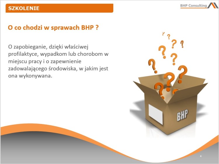 Prezentacja szkoleniowa BHP pracownicy fizyczni – szkolenie okresowe