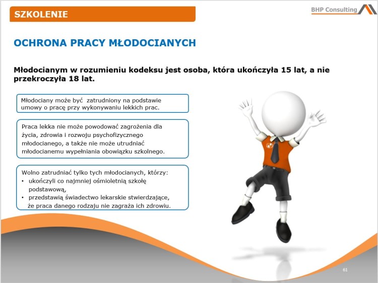 Szkolenie okresowe BHP robotniczy prezentacja – materiały PowerPoint
