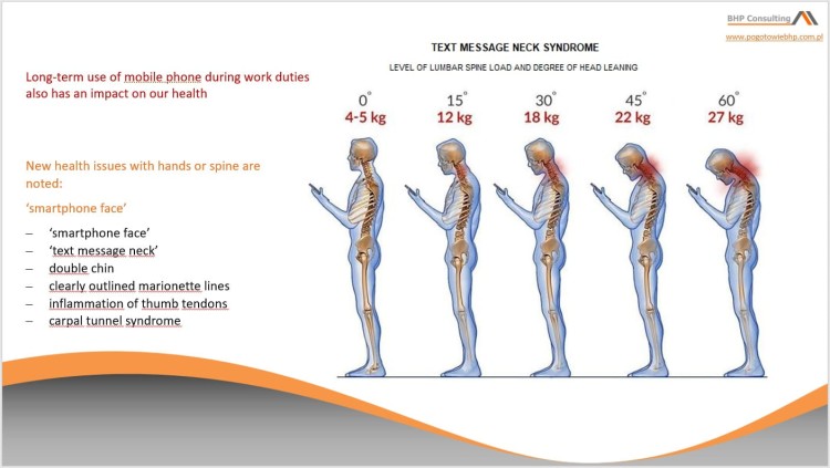 Health and safety ergonomics presentation for office workers – training materials