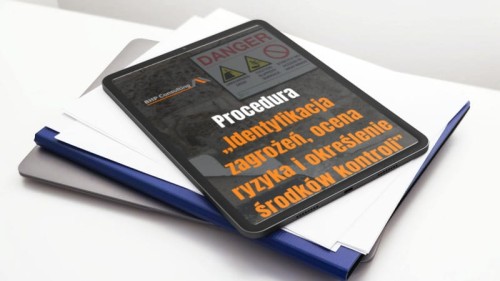Procedura oceny ryzyka BHP PN-ISO 45001 – identyfikacja zagrożeń i środki kontroli wzór dokumentu