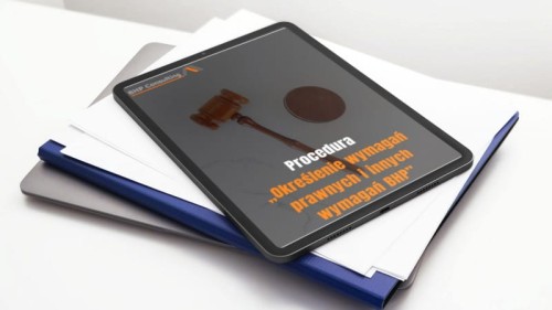 Procedura wymagania prawne BHP PN-ISO 45001 – wzór dokumentu do zarządzania zgodnością