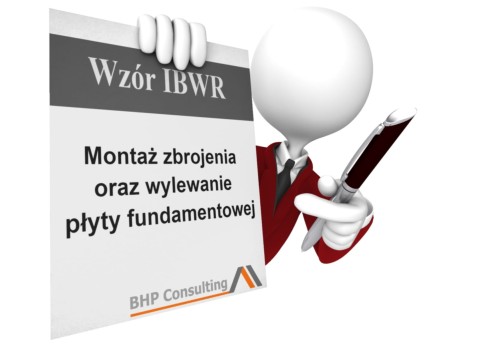 IBWR płyta fundamentowa zbrojenie betonowanie – instrukcja robót budowlanych