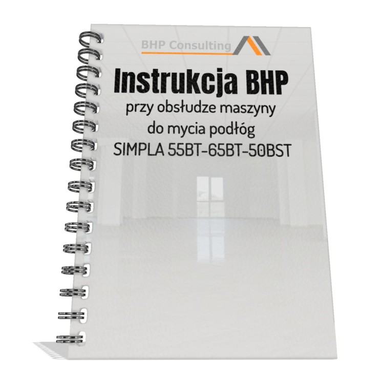 Instrukcja BHP przy obsłudze maszyny do mycia podłóg SIMPLA 55BT-65BT-50BST.webp