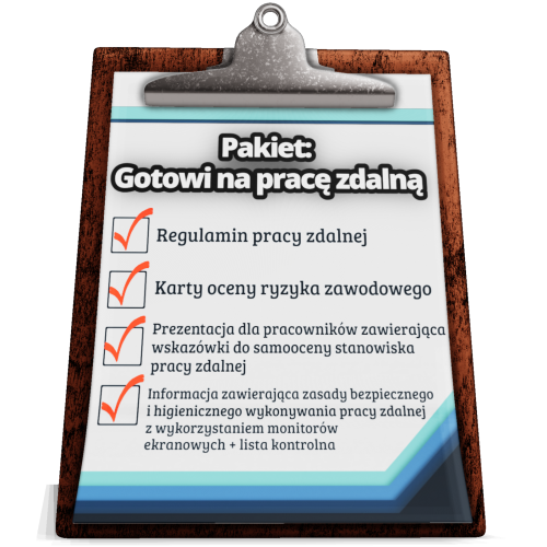 wdrożenie pracy zdalnej zestaw dokumentów