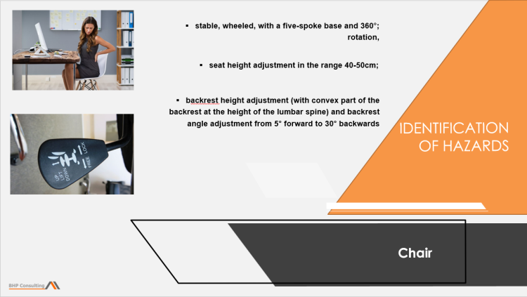 Ergonomic workstation training presentation – remote work safety and health