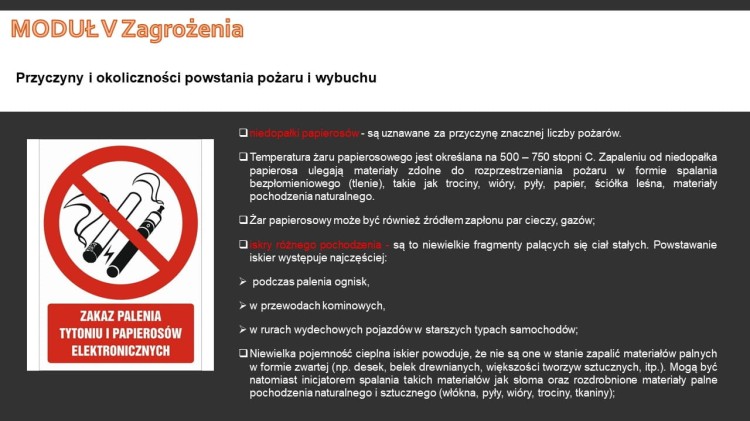 Materiały szkoleniowe BHP ATEX – gazy, pyły i atmosfera wybuchowa