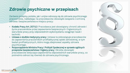 Prezentacja szkoleniowa stres zawodowy – materiały do szkolenia PowerPoint
