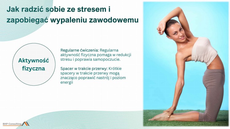Prezentacja BHP stres pracowników – czynniki psychospołeczne i zdrowie