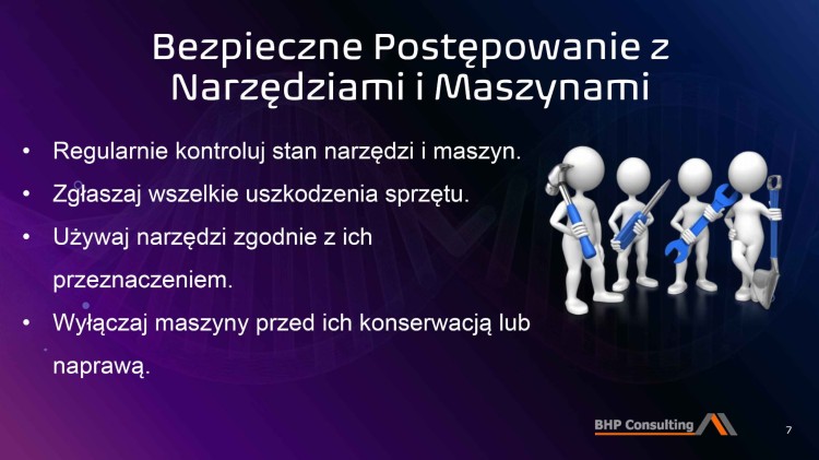 Mechanik samochodowy BHP prezentacja – zagrożenia i zasady pracy