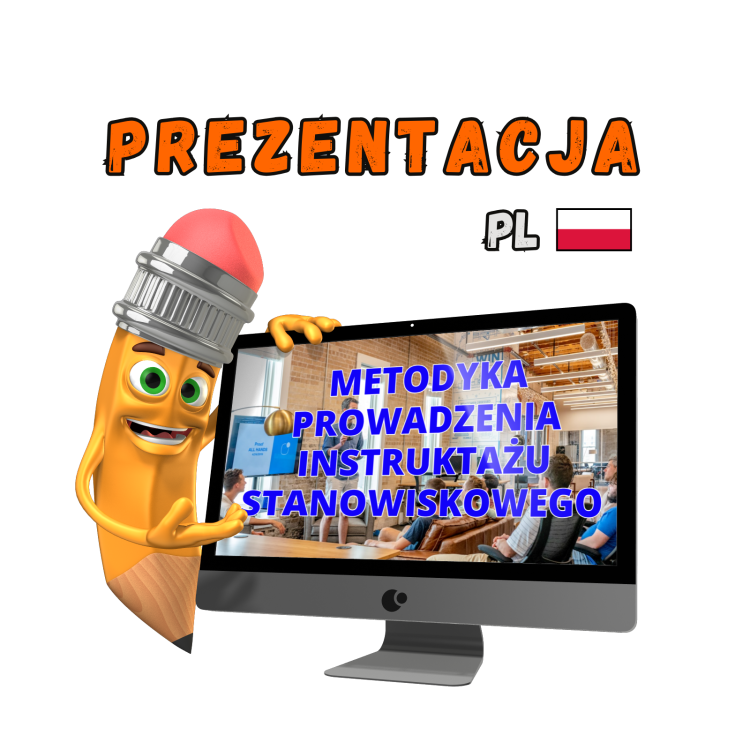 Prezentacja BHP metodyka prowadzenia instruktażu stanowiskowego PowerPoint