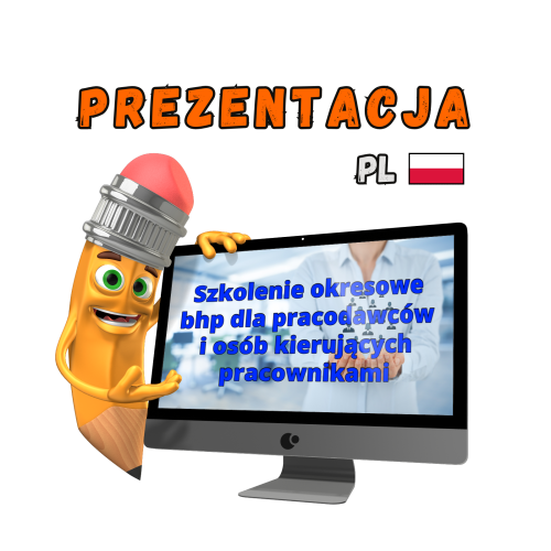 Prezentacja BHP szkolenie okresowe pracodawcy kierownicy PowerPoint