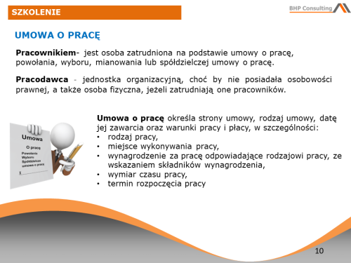 Prezentacja szkoleniowa BHP administracyjno biurowi – szkolenie okresowe