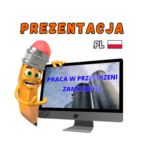 Prezentacja BHP przestrzenie zamknięte PowerPoint – szkolenie bezpieczeństwo pracy