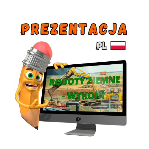 Prezentacja BHP roboty ziemne wykopy PowerPoint – szkolenie bezpieczeństwo pracy