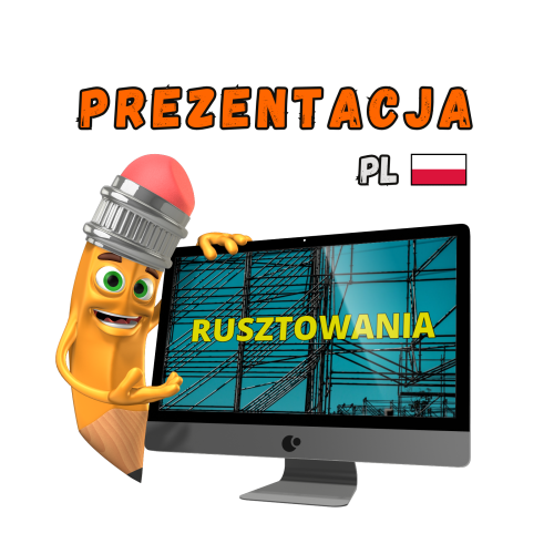 Prezentacja BHP rusztowania PowerPoint – szkolenie praca na wysokości