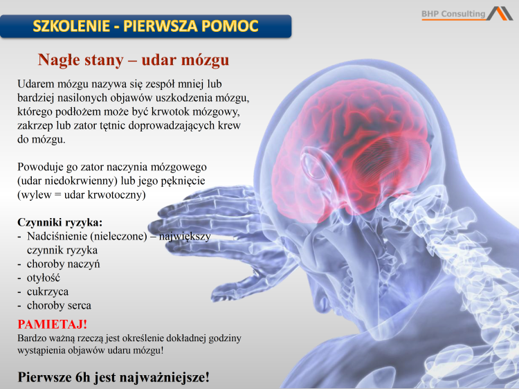 Prezentacja BHP pierwsza pomoc dla pracowników – materiały do szkolenia