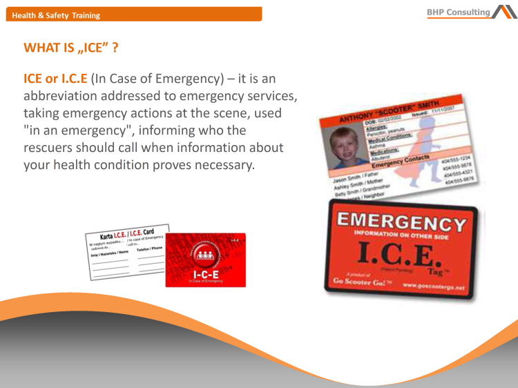 First aid presentation