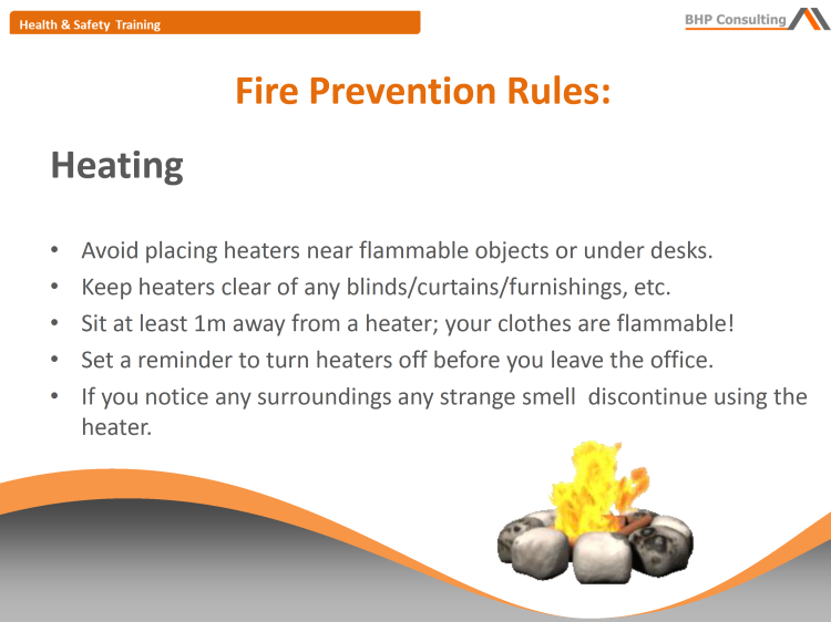 Fire safety training materials – employee fire response and safety procedures