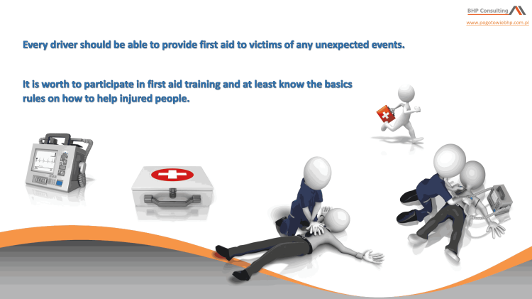 Health and safety PowerPoint presentation for employees driving vehicles at work