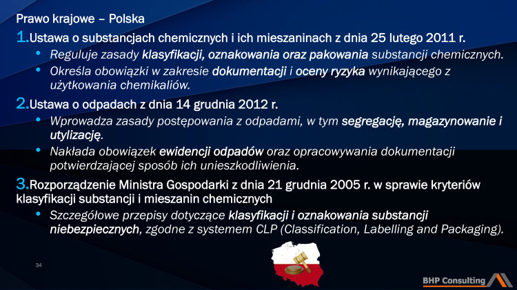 Szkolenie substancje chemiczne prezentacja PowerPoint dla pracowników