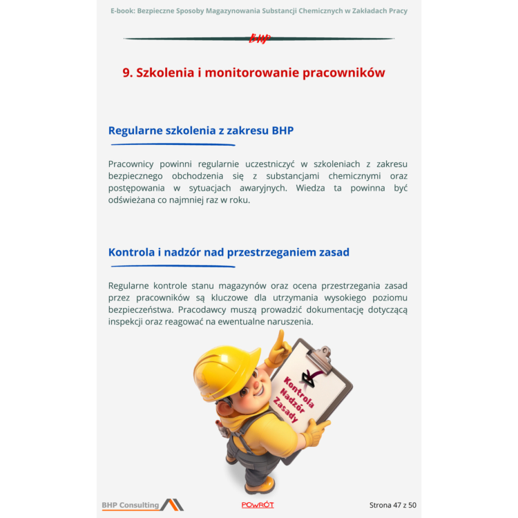 E-book chemikalia bezpieczeństwo pracy magazyn
