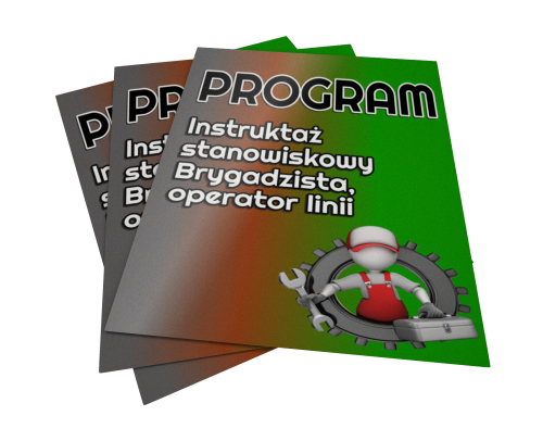 Program - instruktaż stanowiskowy brygadzista operator linii produkcyjnej BHP