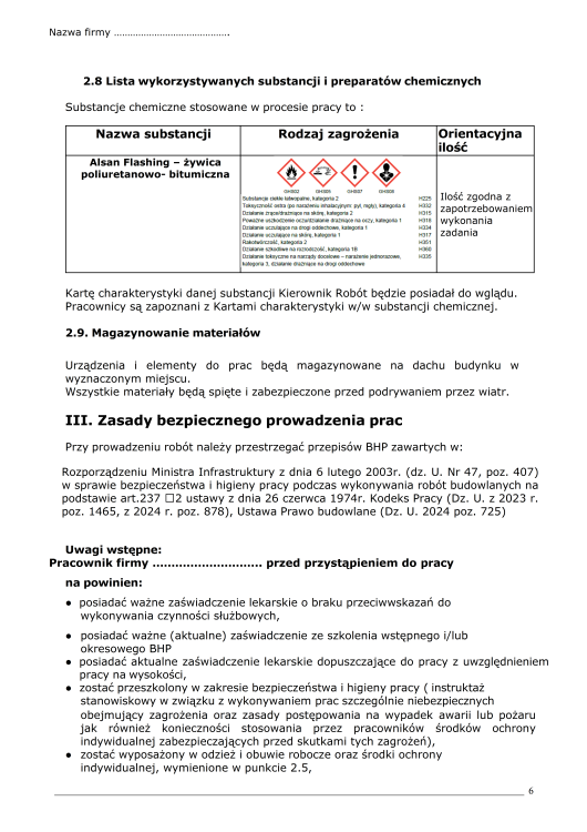 Prace dekarskie membrana PVC – instrukcja IBWR budowa