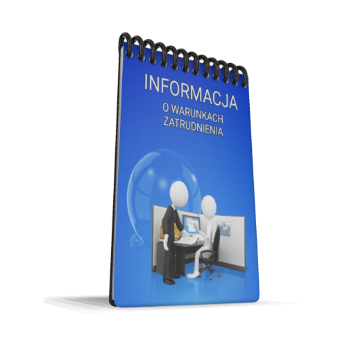 Informacja o warunkach zatrudnienia, dokument Word, wzór