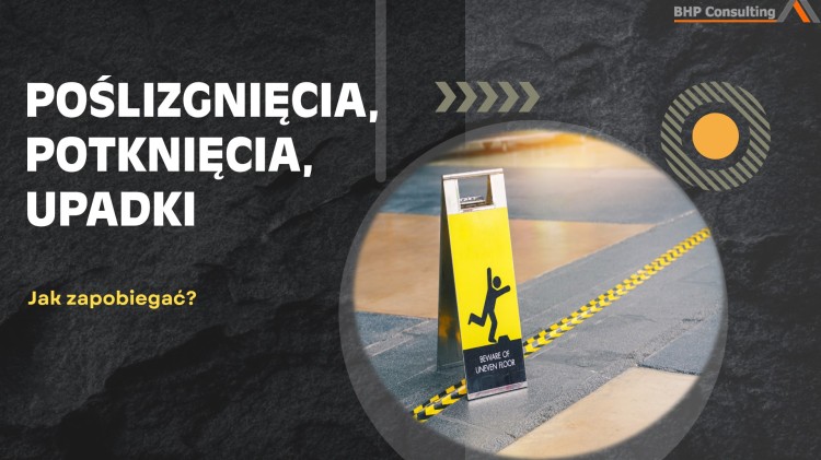 Prezentacja szkoleniowa poślizgnięcia i upadki – zapobieganie wypadkom