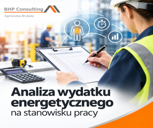 Praktyczne szkolenie z obliczania wydatku energetycznego metodą G. Lehmanna – warsztaty BHP w Płocku.